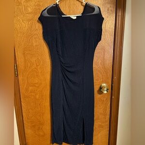 Never worn sparkly blue dress